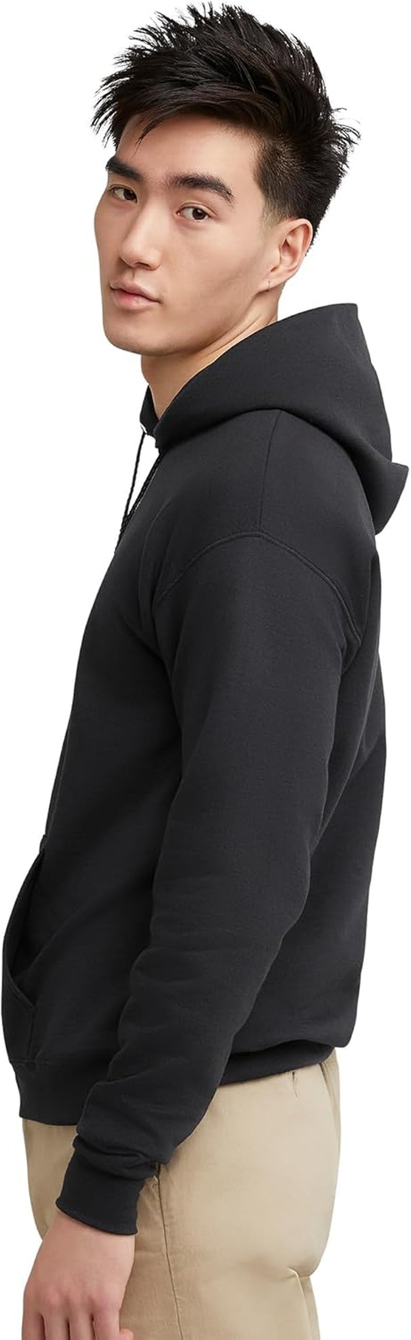 Sustainable Comfort: Men's EcoSmart Fleece Hoodie Sweatshirt
