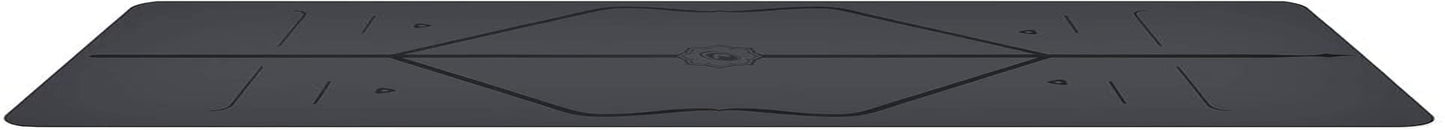 Original Yoga Mat – Free Yoga Bag Included - Patented Alignment System, Warrior-Like Grip, Non-Slip, Eco-Friendly, Sweat-Resistant, Long, Wide, 4.2Mm Thick Mat for Comfort