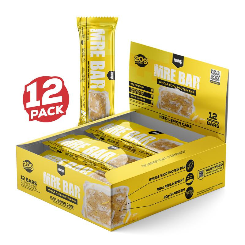 MRE Protein Bar - 12 Delicious, Nutrient-Packed Bars per Box!