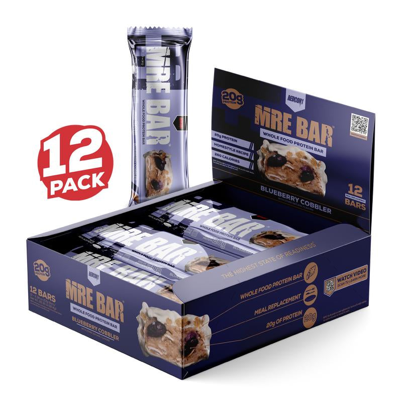 MRE Protein Bar - 12 Delicious, Nutrient-Packed Bars per Box!