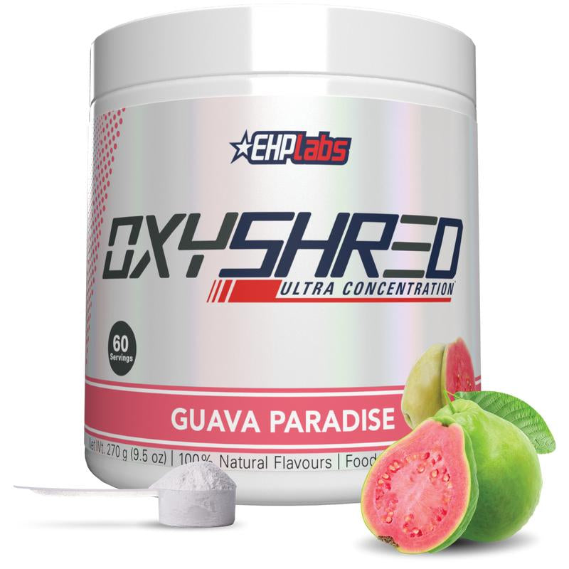 Ehplabs Oxyshred Ultra Concentration Pre Workout Powder - 33 Servings of Sugar-Free, Vegan-Friendly Energy for Optimal Performance - 150mg Caffeine for Men and Women