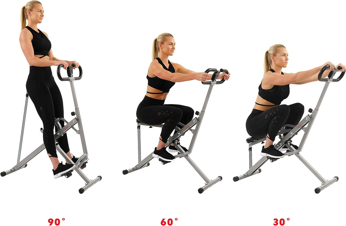 Transform Your Home Workouts with the Row-N-Ride Squat Assist Trainer - Adjustable Resistance & Foldable Design for Total Body Toning in Stylish Colors!
