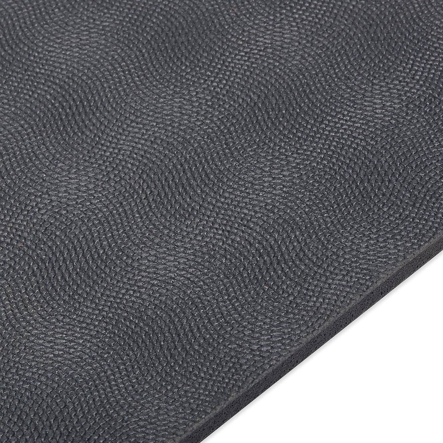 Dry-Grip Yoga Mat - 5Mm Thick Non-Slip Exercise & Fitness Mat for Standard or Hot Yoga, Pilates and Floor Workouts - Cushioned Support, Non-Slip Coat - 68 X 24 Inches