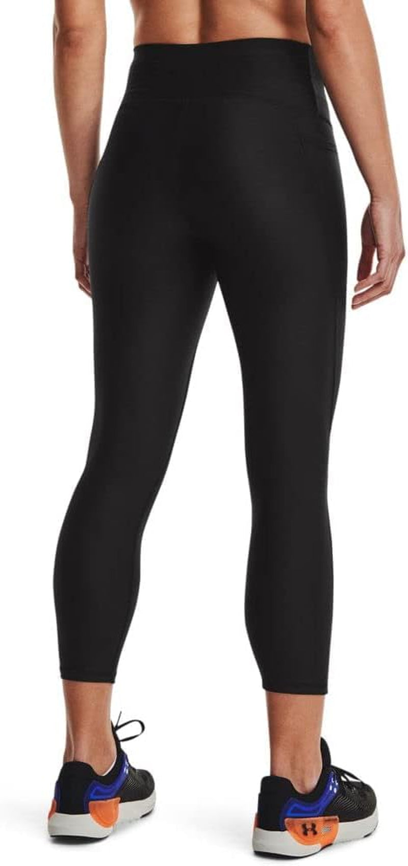 Elevate Your Workout: Women's High-Waisted No-Slip Ankle Leggings in HeatGear