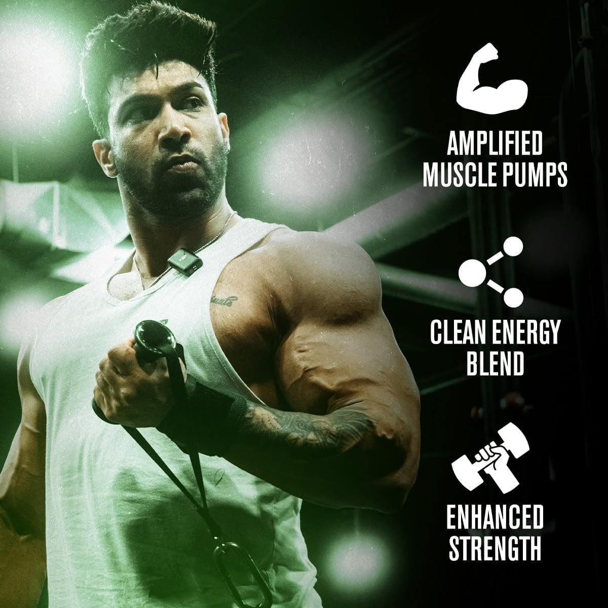 NITROSURGE Pre-Workout Supplement - Unleash Explosive Energy, Strength, and Focus - Nitric Oxide Booster with Beta Alanine - 30 Servings, Delicious Pineapple Flavor