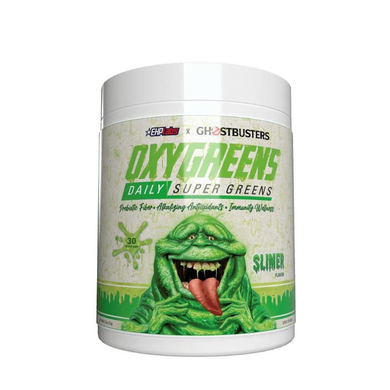Ehplabs Oxygreens Daily Super Greens Powder - 30 Servings of Organic Fiber & Spirulina for Gut Cleanse, Detox, and Enhanced Digestion