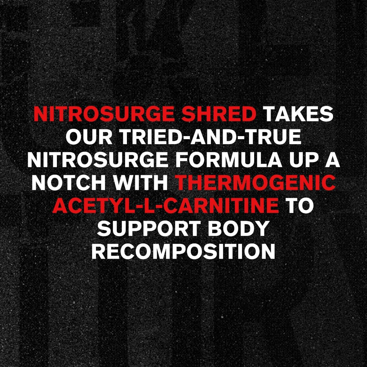 NITROSURGE Shred Pre-Workout - Unleash Energy, Strength & Focus with Intense Pumps - 30 Servings of Delicious Fruit Punch!
