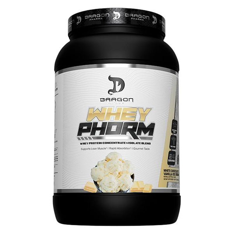 Dragon Pharma WHEYPHORM Premium Whey Protein Blend - 2lbs Muscle Building Supplement