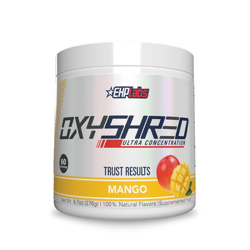 Ehplabs Oxyshred Ultra Concentration Pre Workout Powder - 33 Servings of Sugar-Free, Vegan-Friendly Energy for Optimal Performance - 150mg Caffeine for Men and Women