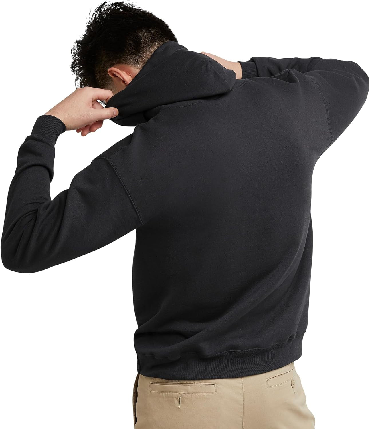 Sustainable Comfort: Men's EcoSmart Fleece Hoodie Sweatshirt