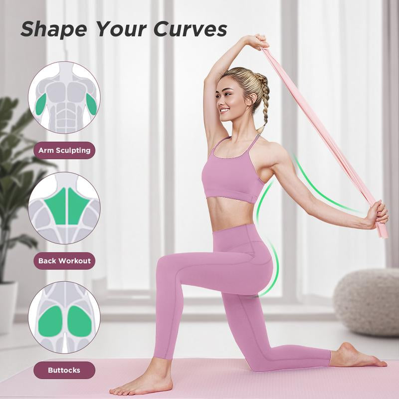 KEEP Fitness Resistance Band, Professional Resistance Bands, Elastic Band, Work Out Bands, Stretch Bands for Working Out Women or Men, Exercise Bands Set for Physical Therapy, Yoga, Pilates