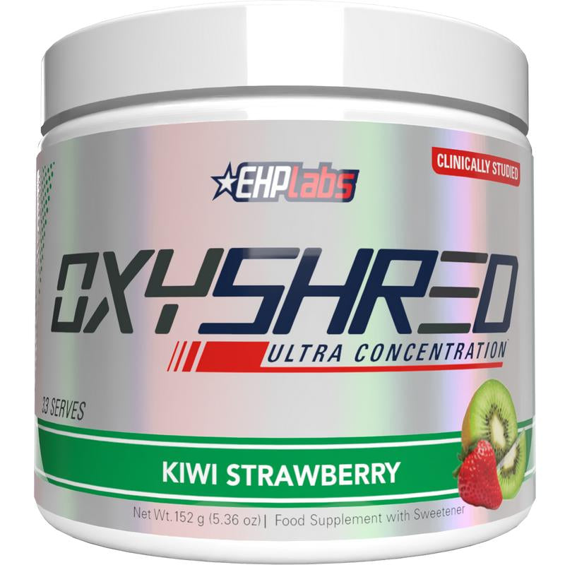 Ehplabs Oxyshred Ultra Concentration Pre Workout Powder - 33 Servings of Sugar-Free, Vegan-Friendly Energy for Optimal Performance - 150mg Caffeine for Men and Women