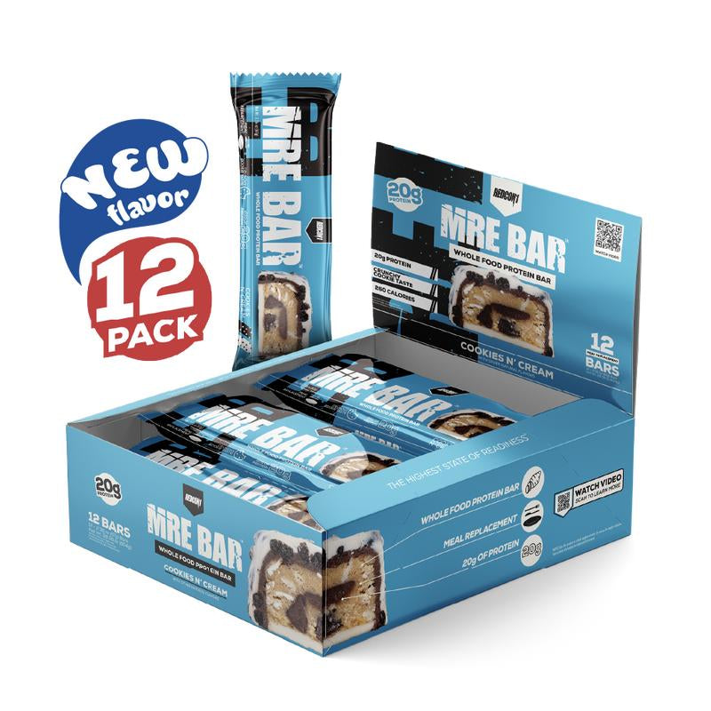 MRE Protein Bar - 12 Delicious, Nutrient-Packed Bars per Box!