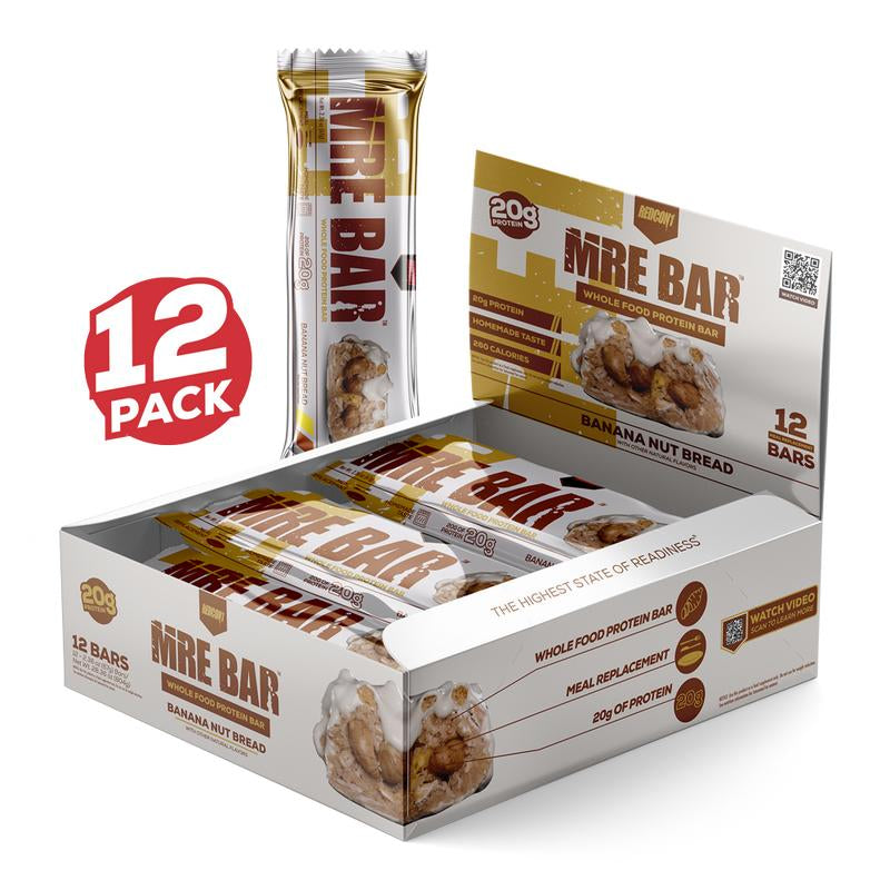 MRE Protein Bar - 12 Delicious, Nutrient-Packed Bars per Box!