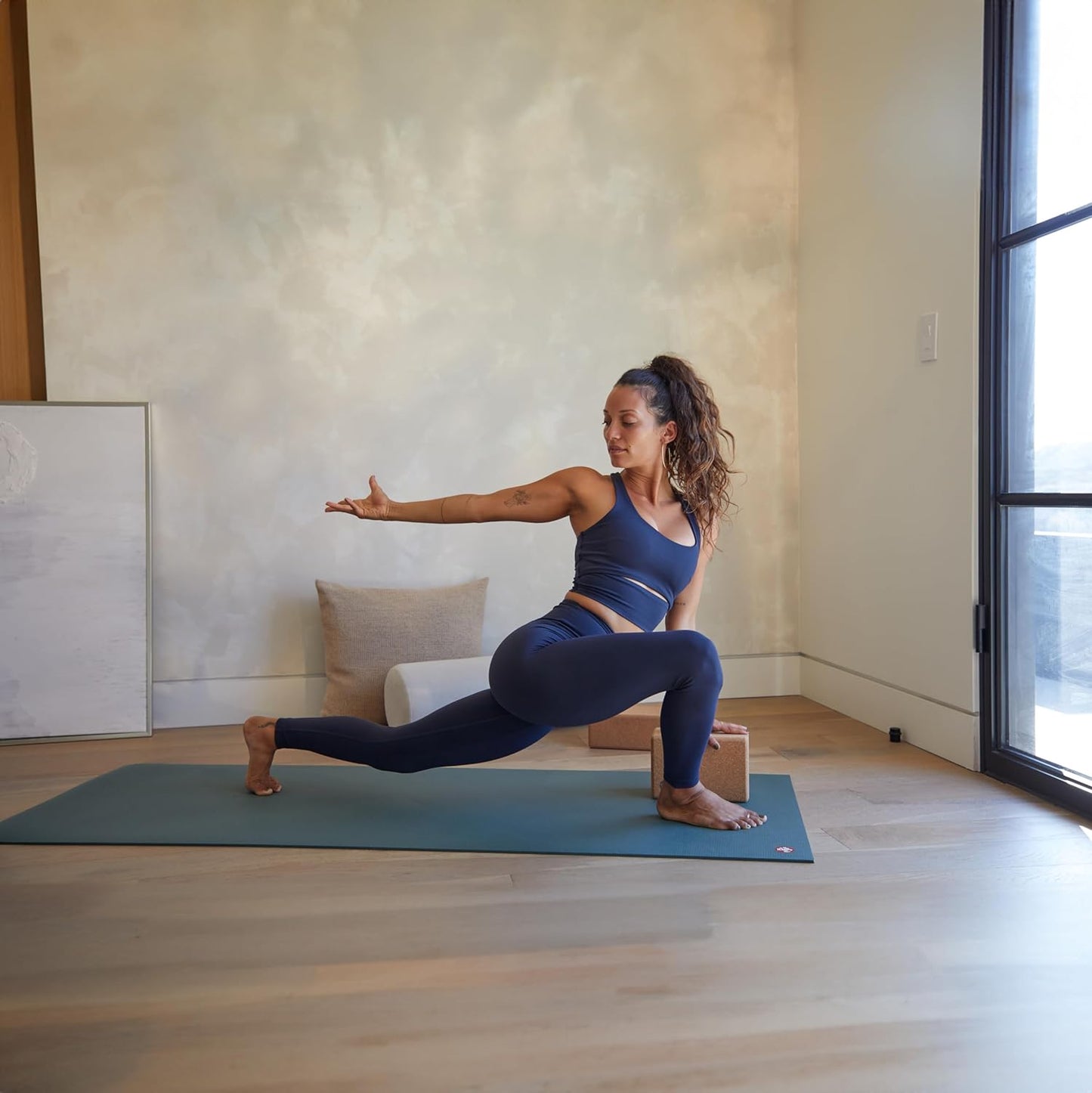 Prolite Yoga Mat - Teacher Recommended, Non-Slip Textured 4.7Mm Ultra-Dense, Hot Yoga Workout, Studio at Home Pilates