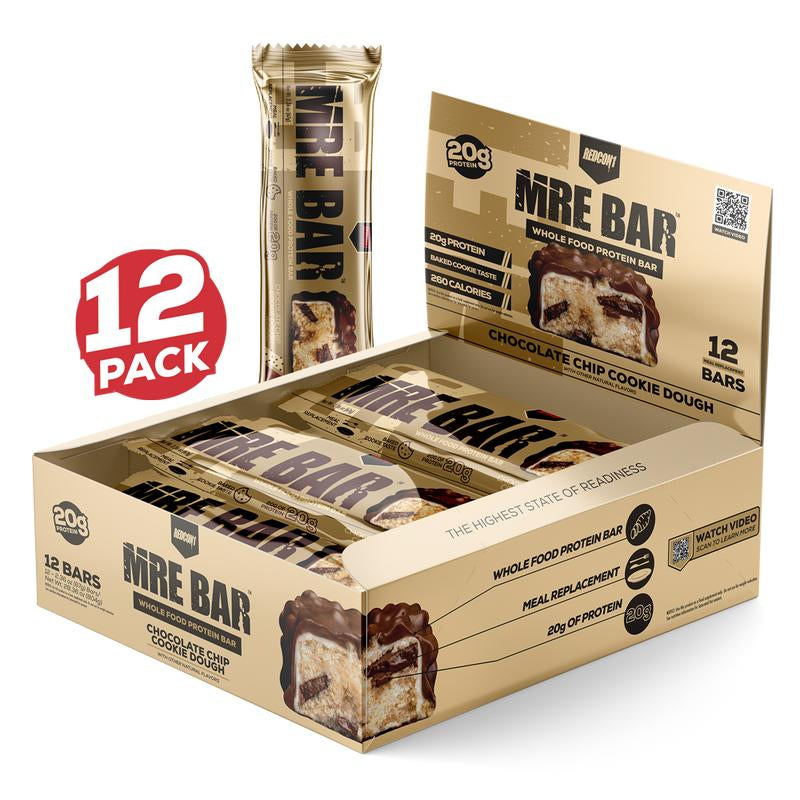 MRE Protein Bar - 12 Delicious, Nutrient-Packed Bars per Box!