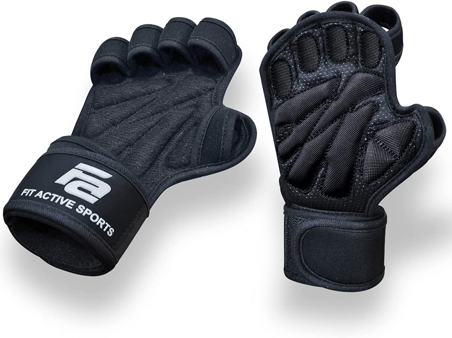 Elevate Your Workout: Ventilated Weight Lifting Gloves with Wrist Wraps for Ultimate Support in Gym Fitness & Cross Training!