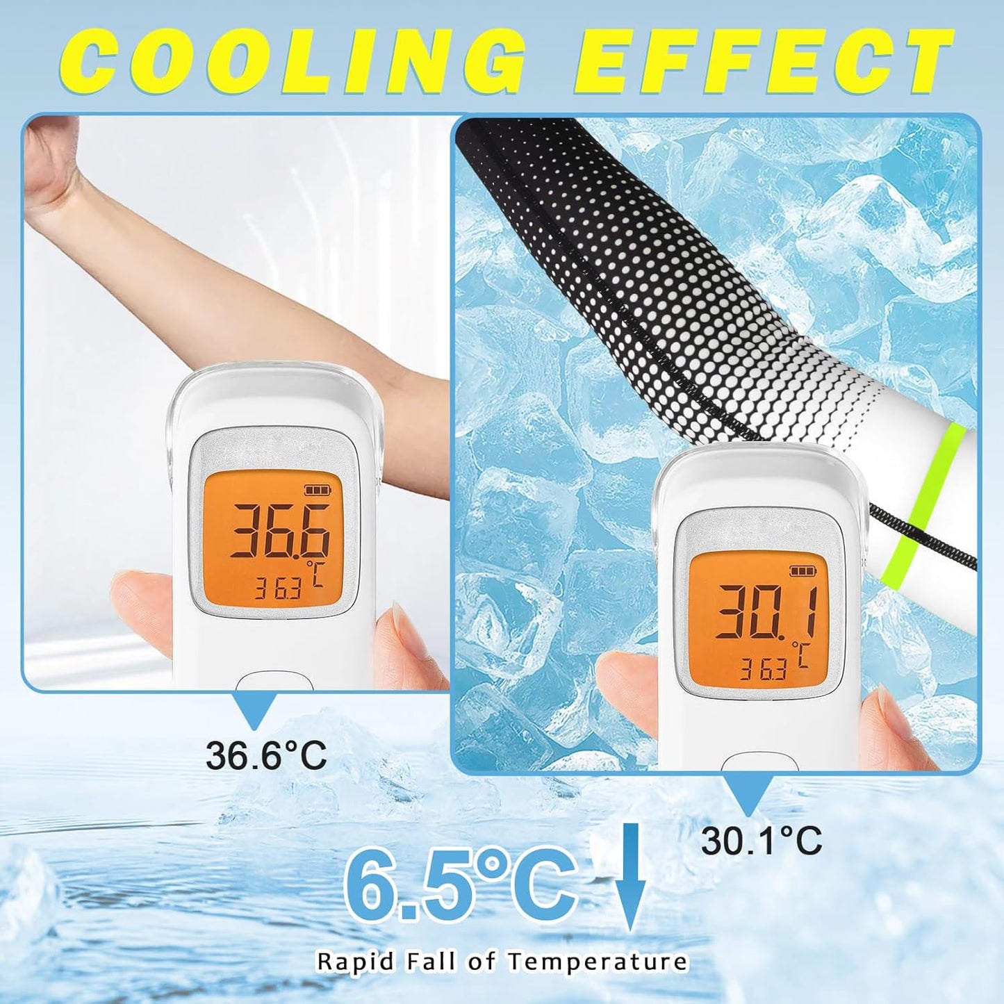Cooling UV Protection Arm Sleeves for Men & Women - Perfect for Cycling and Outdoor Activities