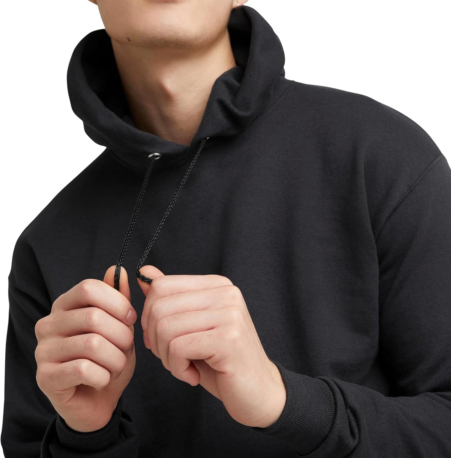Sustainable Comfort: Men's EcoSmart Fleece Hoodie Sweatshirt