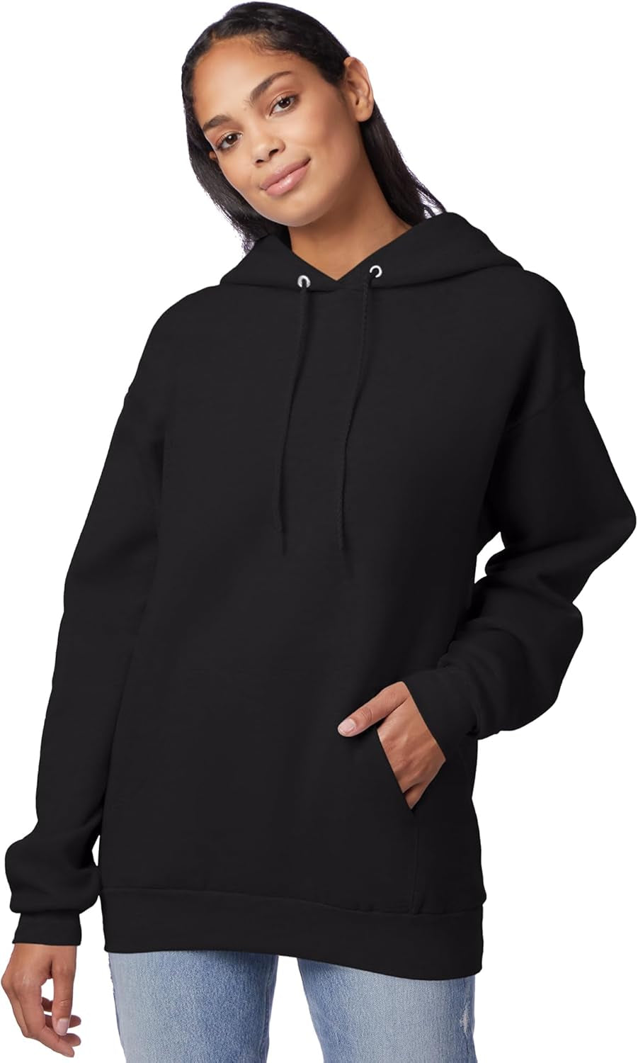Sustainable Comfort: Men's EcoSmart Fleece Hoodie Sweatshirt