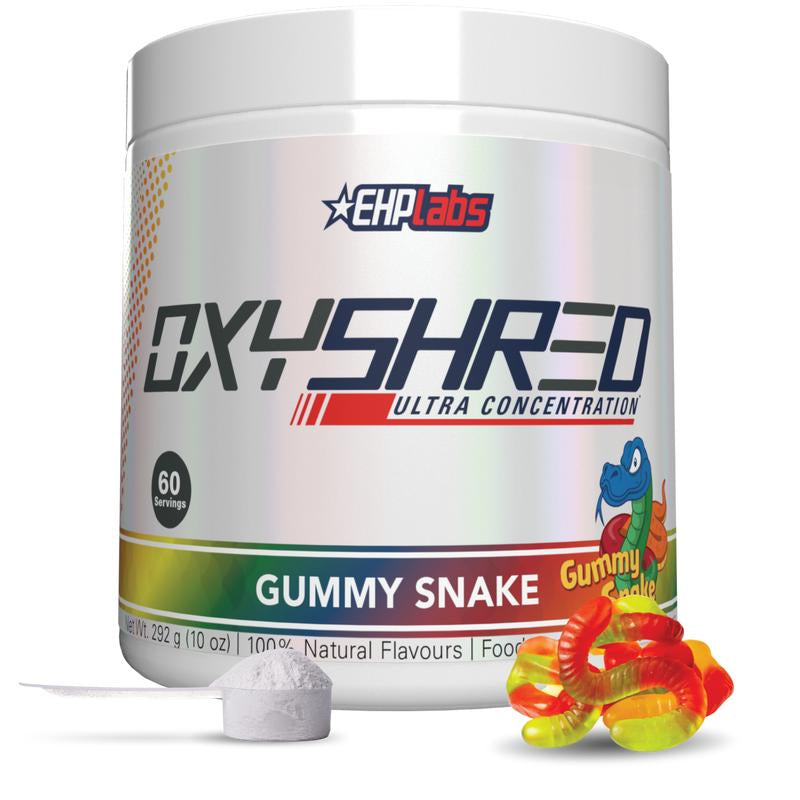 Ehplabs Oxyshred Ultra Concentration Pre Workout Powder - 33 Servings of Sugar-Free, Vegan-Friendly Energy for Optimal Performance - 150mg Caffeine for Men and Women