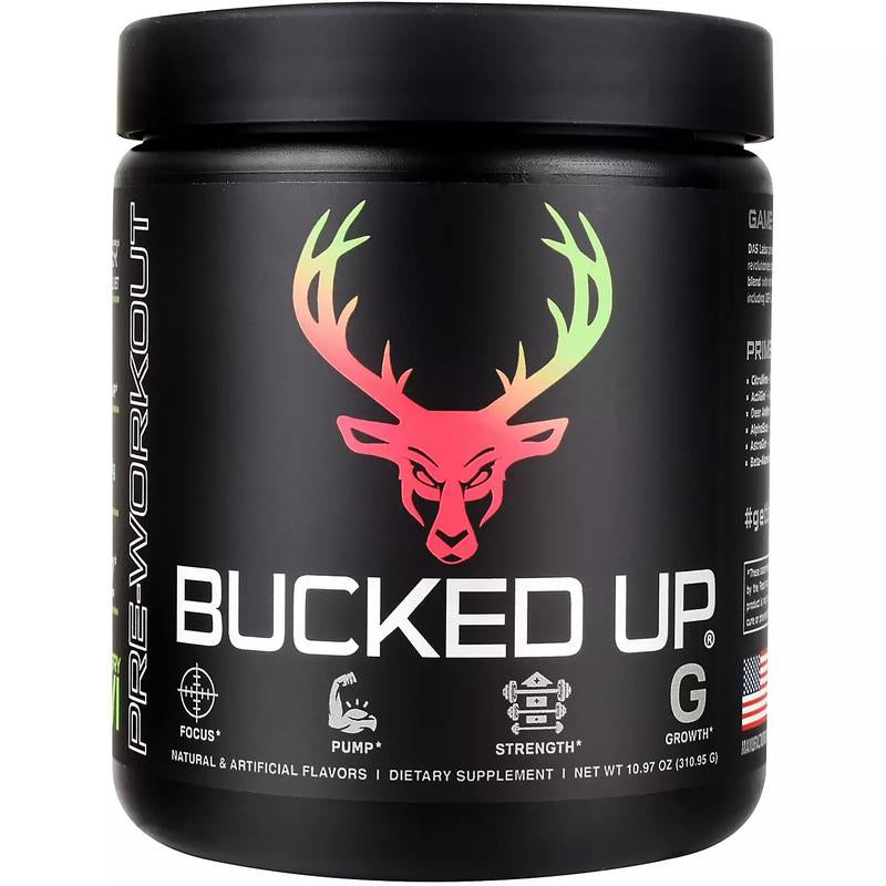 Bucked Up Pre Workout Supplement - 30 Servings for Enhanced Fitness and Energy