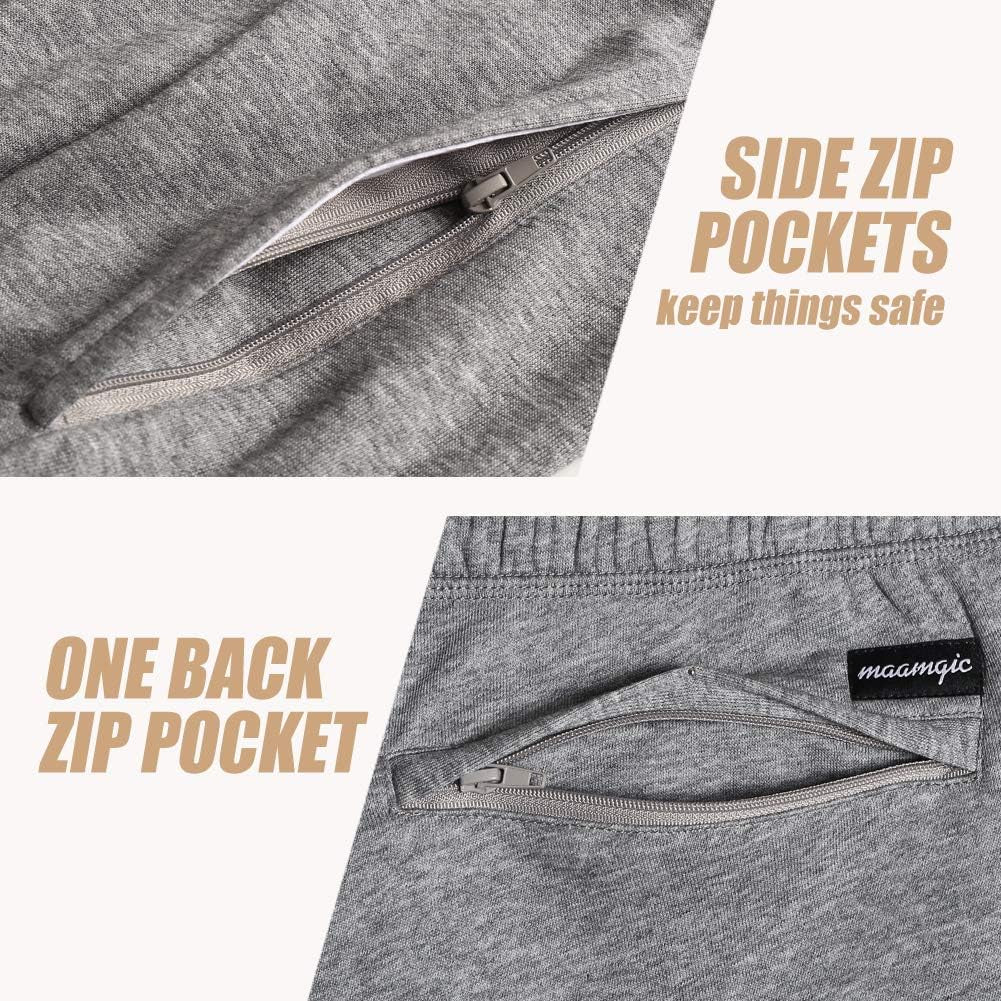 Men's 5.5" Athletic Gym Shorts - Ultimate Comfort Casual Joggers with Pockets for Workouts & Leisure