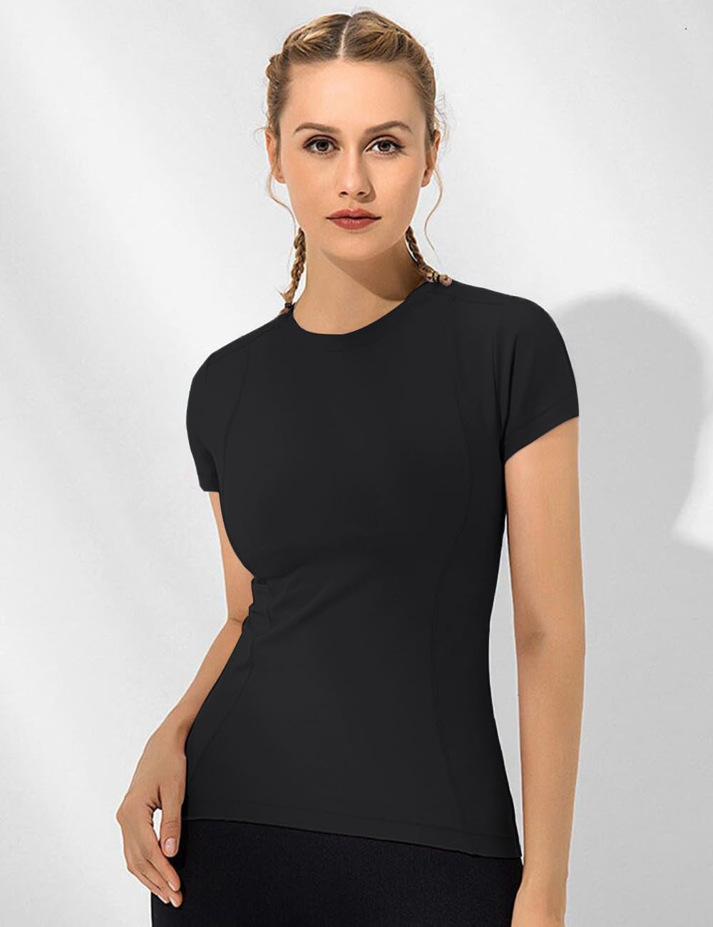 Elevate Your Workout: Women's Athletic Compression Tops - 1/2/3 Pack Dry Fit Yoga & Gym Shirts