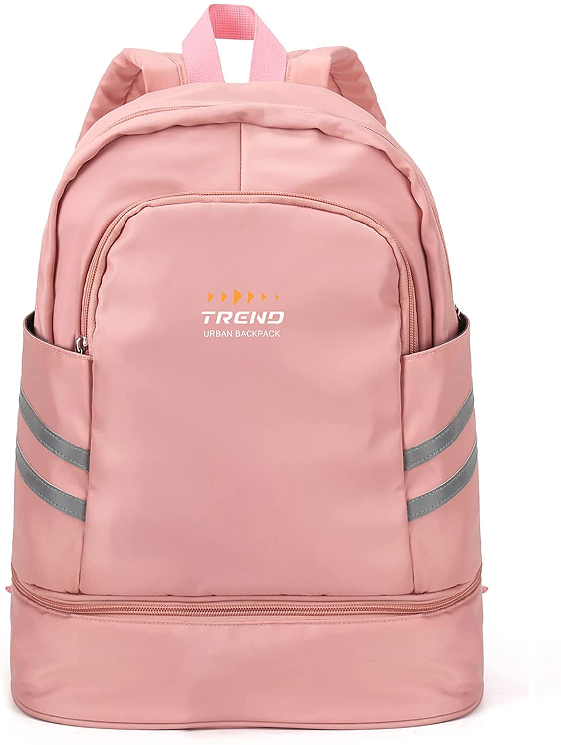 Versatile Women's Waterproof Gym Backpack with Shoe Compartment & Wet Pocket - Perfect for Travel & Sports!
