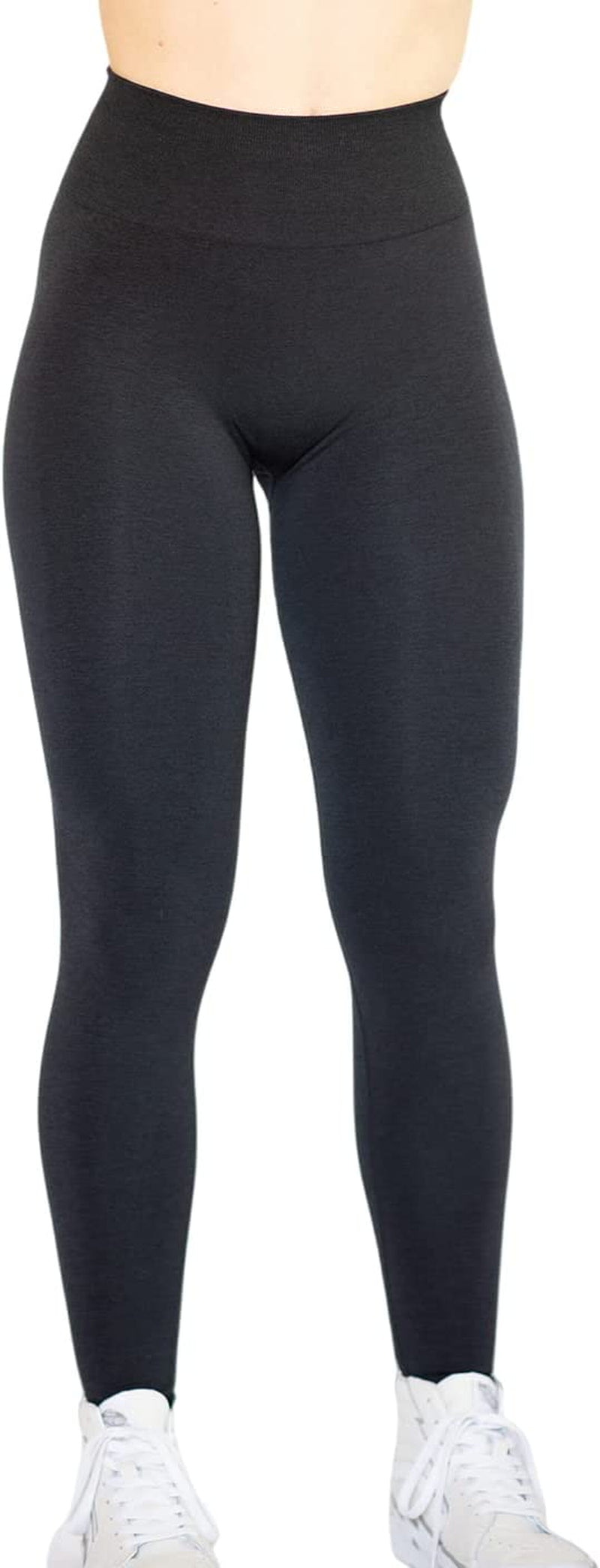 Women's Seamless Scrunch Leggings with Tummy Control for Gym, Fitness, and Yoga