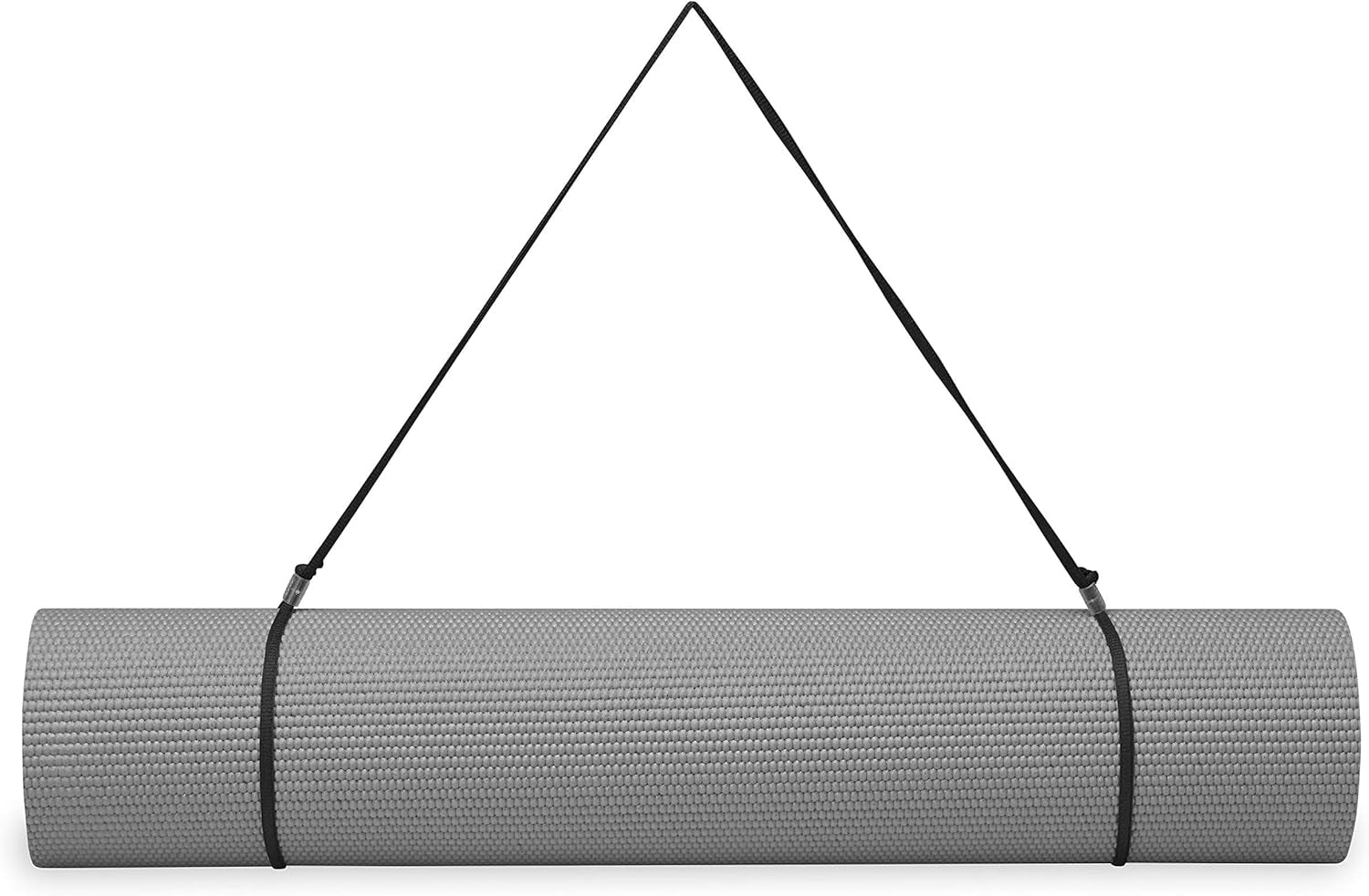 Essentials Premium Yoga Mat with Yoga Mat Carrier Sling (72"L X 24"W X 1/4 Inch Thick)