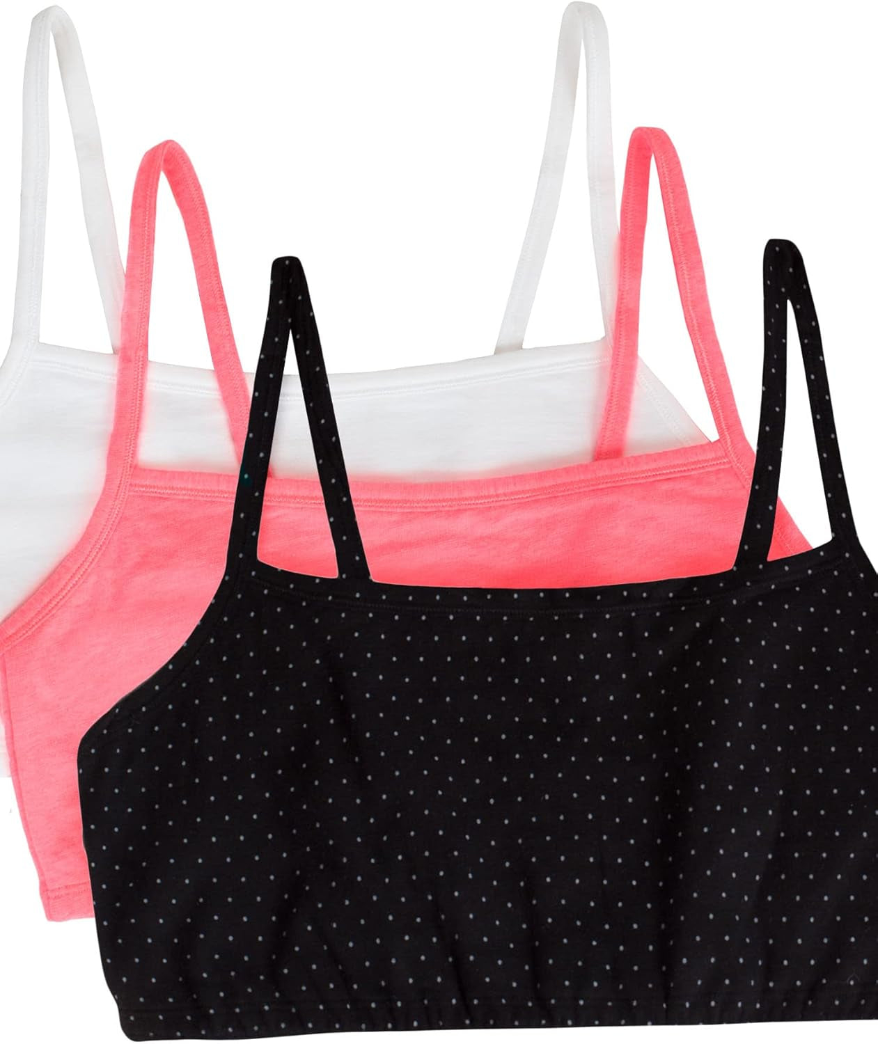 Ultimate Comfort Women's Cotton Spaghetti Strap Sports Bra - Move Freely All Day!