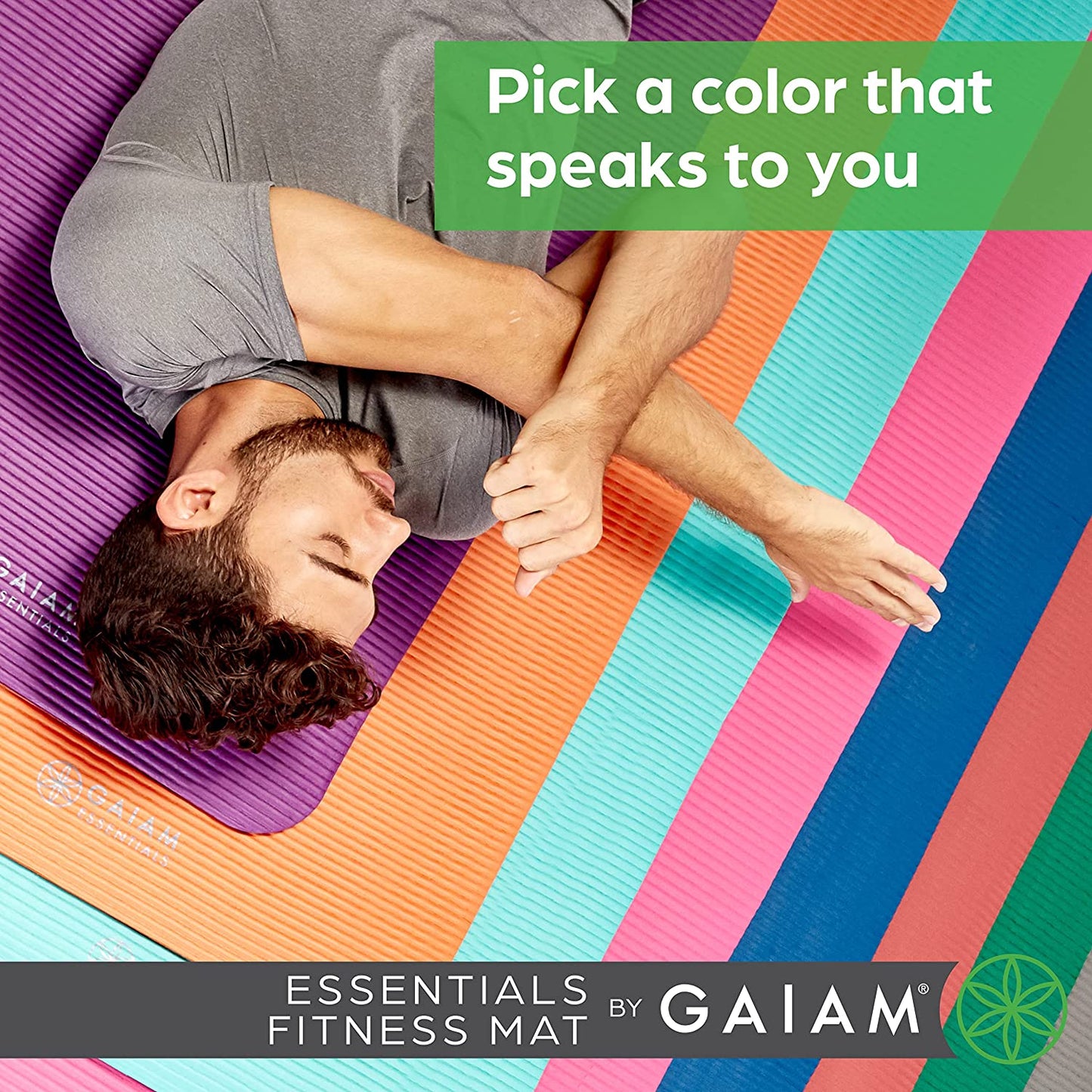 Premium Thick Yoga Mat with Convenient Carrier Strap - 72"L x 24"W x 2/5" Thick for Ultimate Comfort and Support
