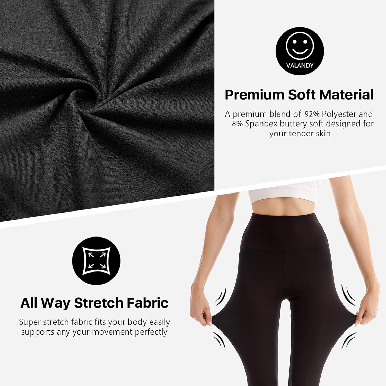 Women's High-Waisted Full-Length Capri Leggings - Premium Buttery Soft Yoga Pants for Athletic Performance
