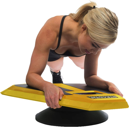 Stealth Core Deluxe Trainer - Revolutionize Your Fitness Regimen with Interactive Mobile Games for Strong Abs and a Lean Core in 3 Minutes Daily; Includes Complimentary iOS/Android App and 4 Dynamic Core Training Games