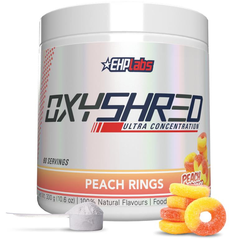 Ehplabs Oxyshred Ultra Concentration Pre Workout Powder - 33 Servings of Sugar-Free, Vegan-Friendly Energy for Optimal Performance - 150mg Caffeine for Men and Women