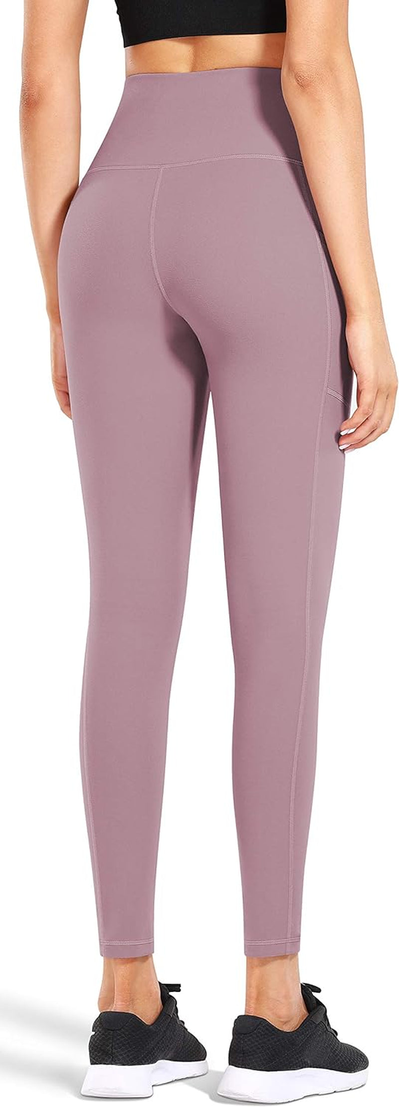 High Waist Yoga Pants with Pockets - Tummy Control & 4-Way Stretch for Ultimate Comfort and Performance