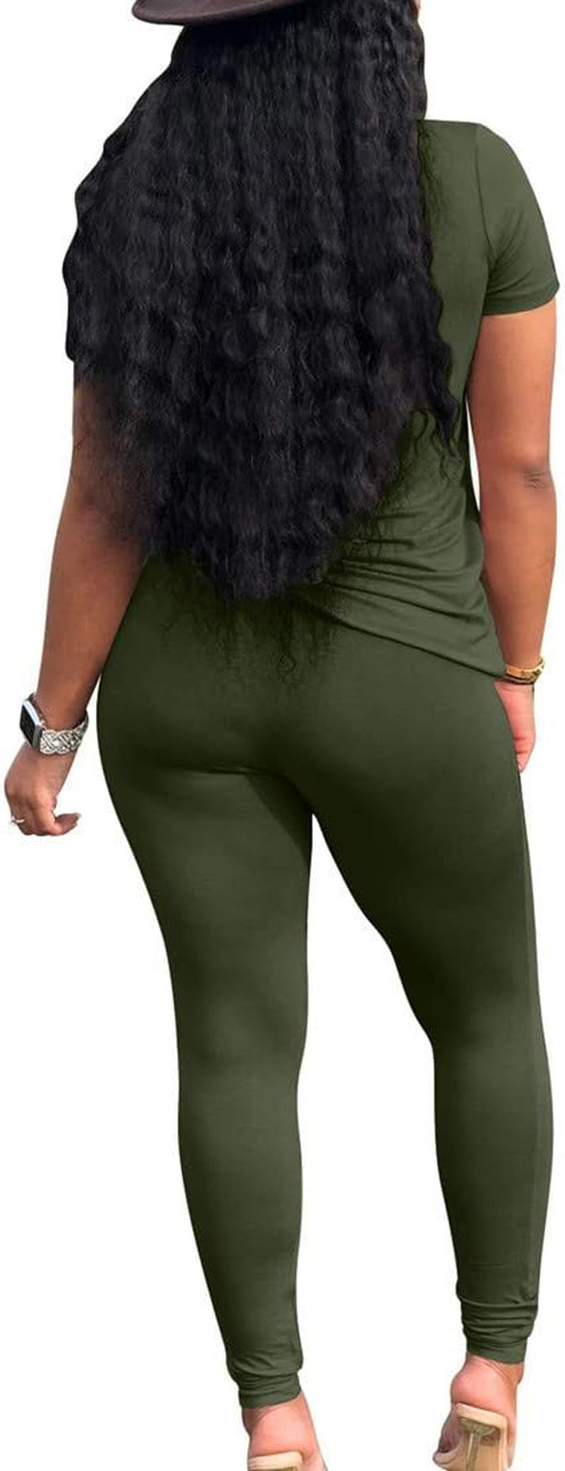 Chic 2-Piece Women's Workout Tracksuit Set - Long Sleeve Top & Jogger Leggings
