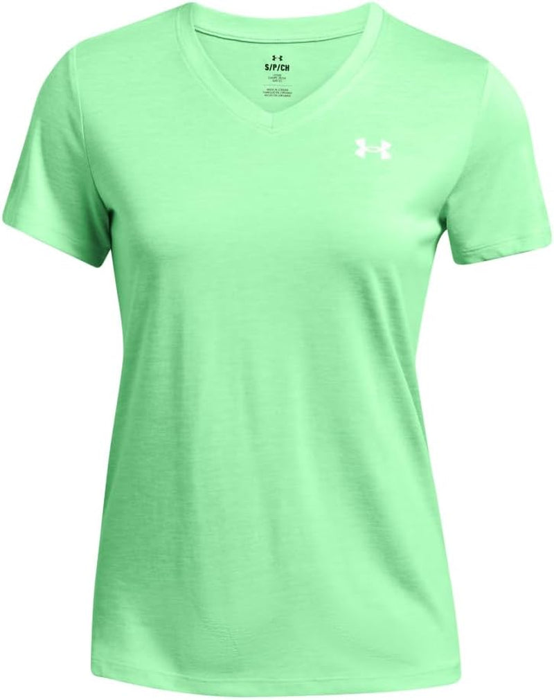 Stylish Women's Tech Twist V-Neck Short Sleeve Tee