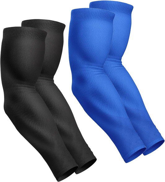 Ultimate UV Sun Protection Arm Sleeves for Men & Women - UPF 50 Sport Sleeves with Laundry Bag - Available in 2, 4, or 6 Pairs!