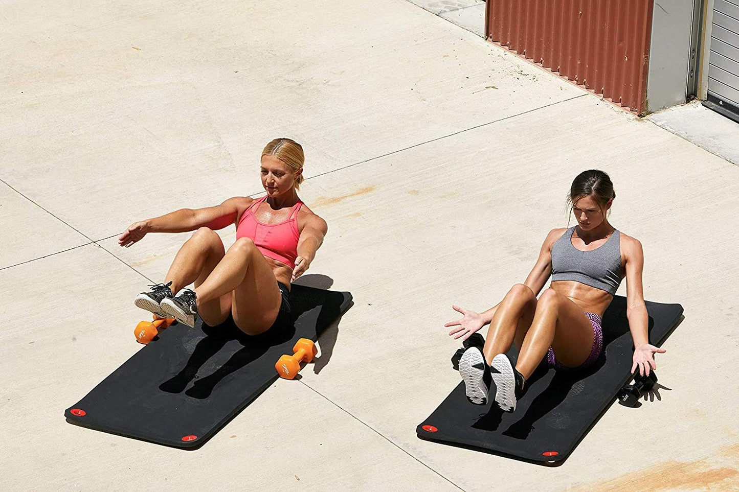 Hanging Exercise Mat, Fitness & Yoga Mat for Group Fitness Classes, Commercial Grade Quality with Reinforced Holes