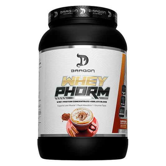 Dragon Pharma WHEYPHORM Premium Whey Protein Blend - 2lbs Muscle Building Supplement
