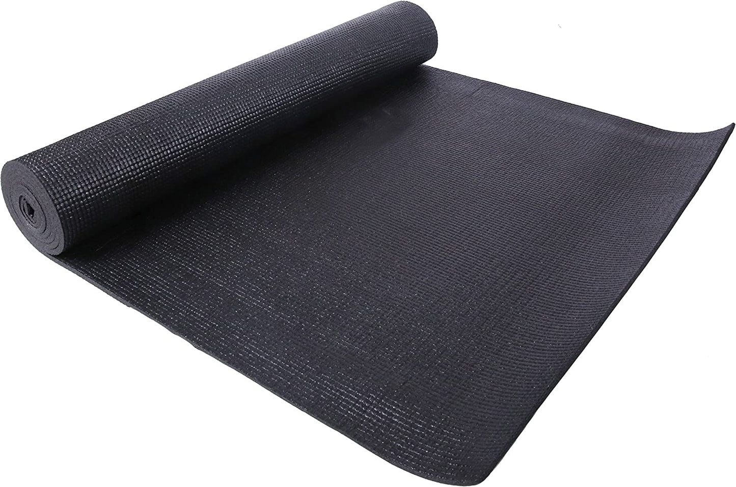 All Purpose 1/4-Inch High Density Anti-Tear Exercise Yoga Mat with Carrying Strap, Multiple Colors