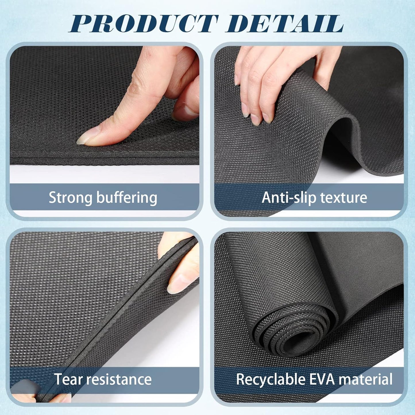 10 Pack Yoga Mats Bulk, 68'' X 24'' X 4Mm Thick Yoga Mats for Kids and Adult Gym Mats Bundle Latex Free Exercise Mats with Non Slip Texture for Outdoor Yoga, Pilates or Workout