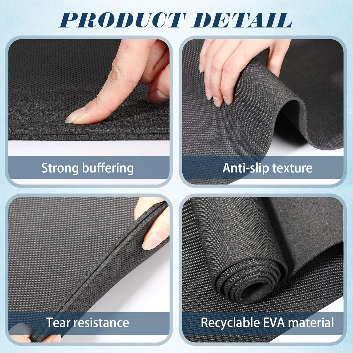 10 Pack Yoga Mats Bulk, 68'' X 24'' X 4Mm Thick Yoga Mats for Kids and Adult Gym Mats Bundle Latex Free Exercise Mats with Non Slip Texture for Outdoor Yoga, Pilates or Workout