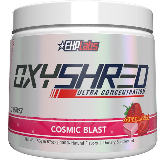 Ehplabs Oxyshred Ultra Concentration Pre Workout Powder - 33 Servings of Sugar-Free, Vegan-Friendly Energy for Optimal Performance - 150mg Caffeine for Men and Women