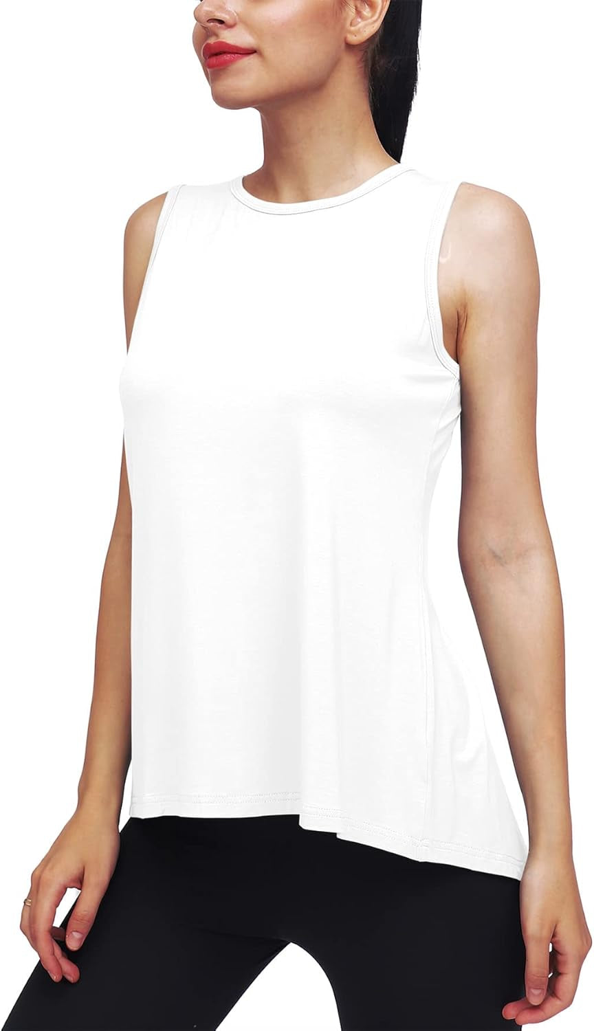 Stylish Women's Yoga Tank Tops - Performance Muscle Tanks for Ultimate Workout Comfort