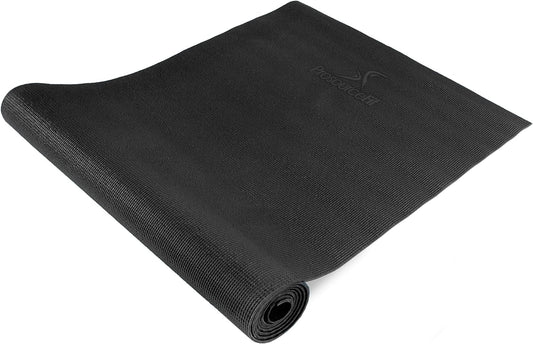 Classic Yoga Mat 1/8” (3Mm) Thick, Extra Long 72-Inch Lightweight Fitness Mat with Non-Slip Grip for Yoga, Pilates, Exercise