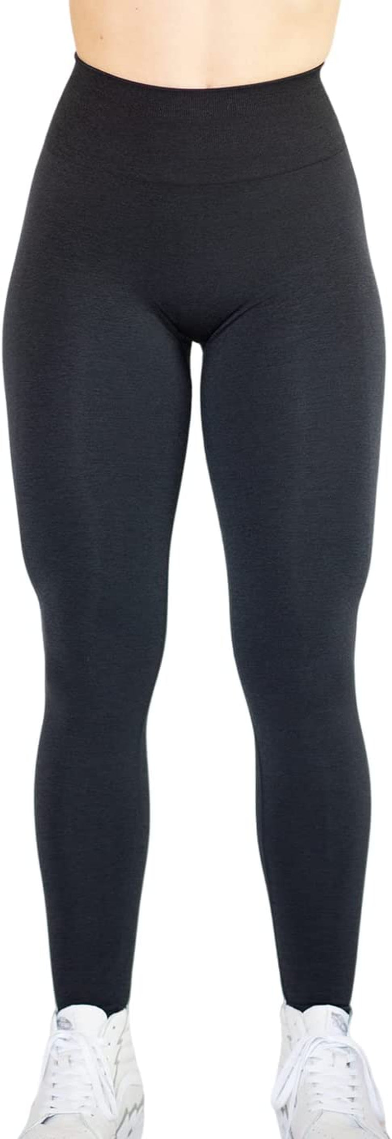 Women's Seamless Scrunch Leggings with Tummy Control for Gym, Fitness, and Yoga
