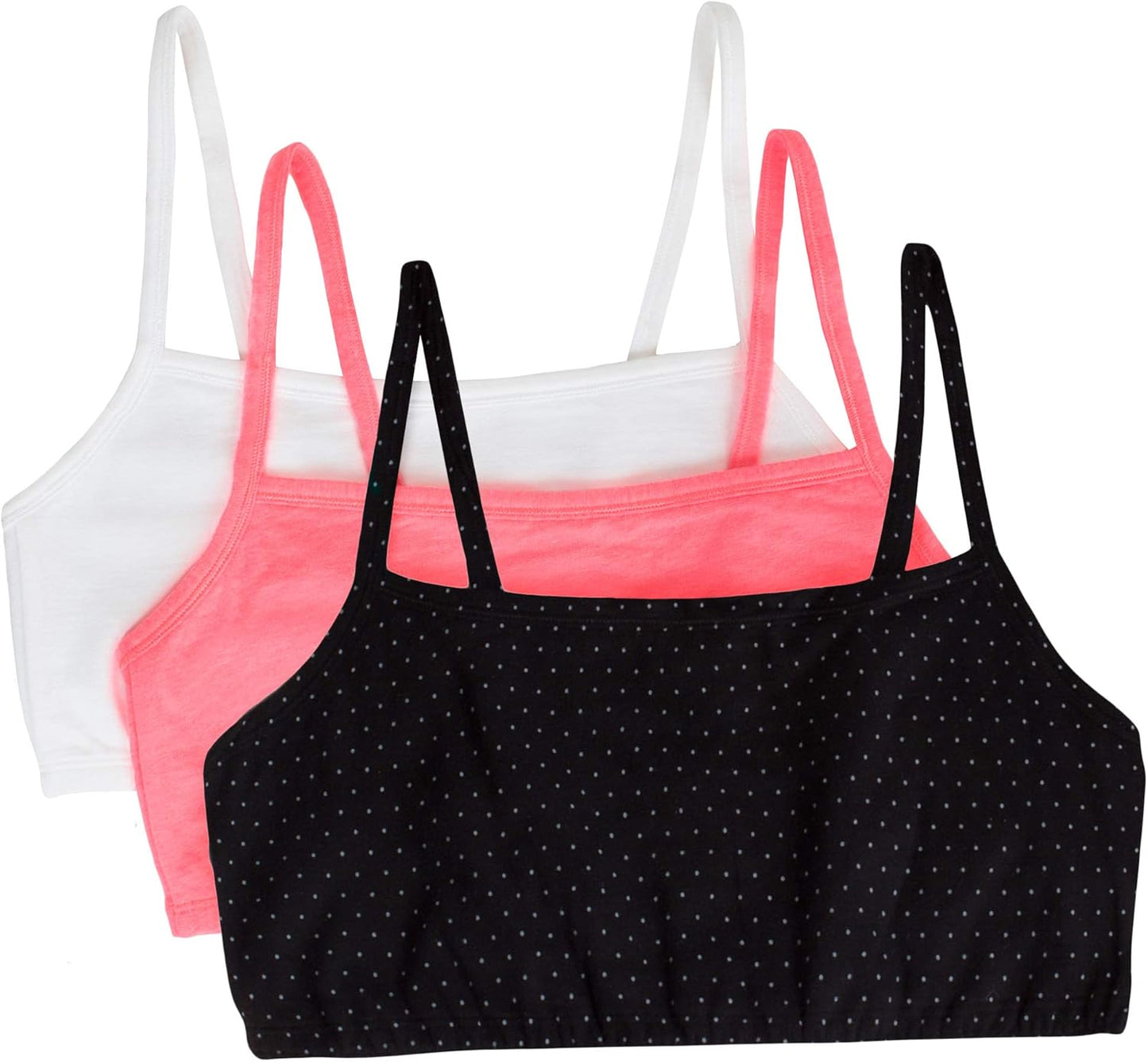Ultimate Comfort Women's Cotton Spaghetti Strap Sports Bra - Move Freely All Day!